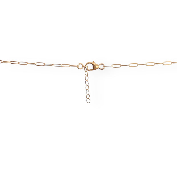 Horizon Labradorite Necklace in Gold