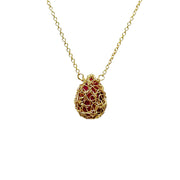 Ruby Necklace In Gold
